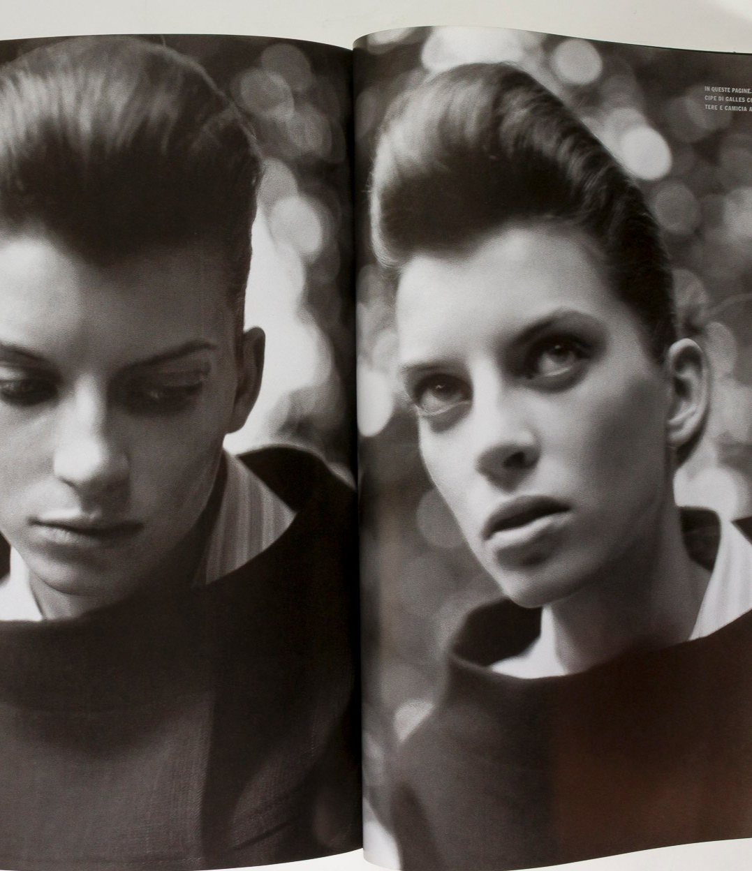 Daria Werbowy CHLOE SEVIGNY Karolina Kurkova VOGUE ITALIA October 2003 Ludivine