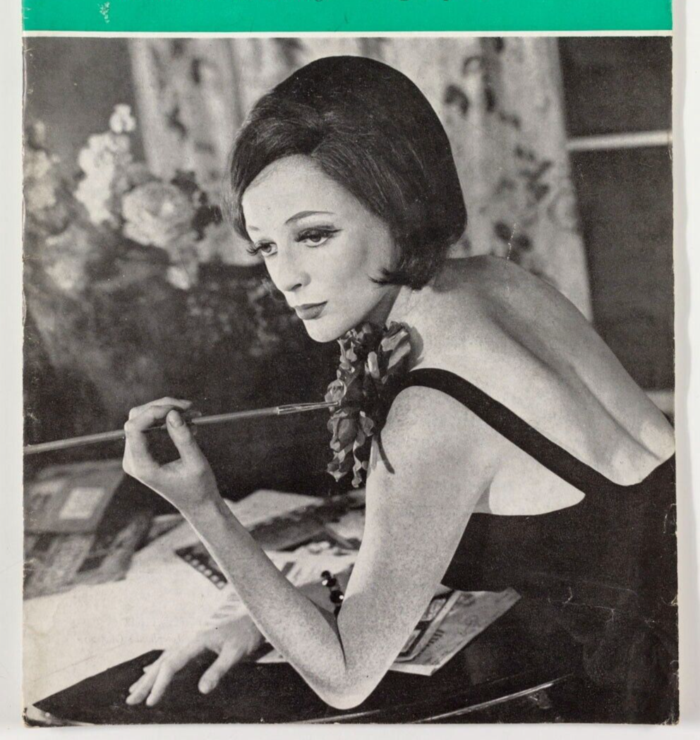 Maggie Smith ROBERT AND ELIZABETH Rare Theatre World magazine UK Theater VTG 60s