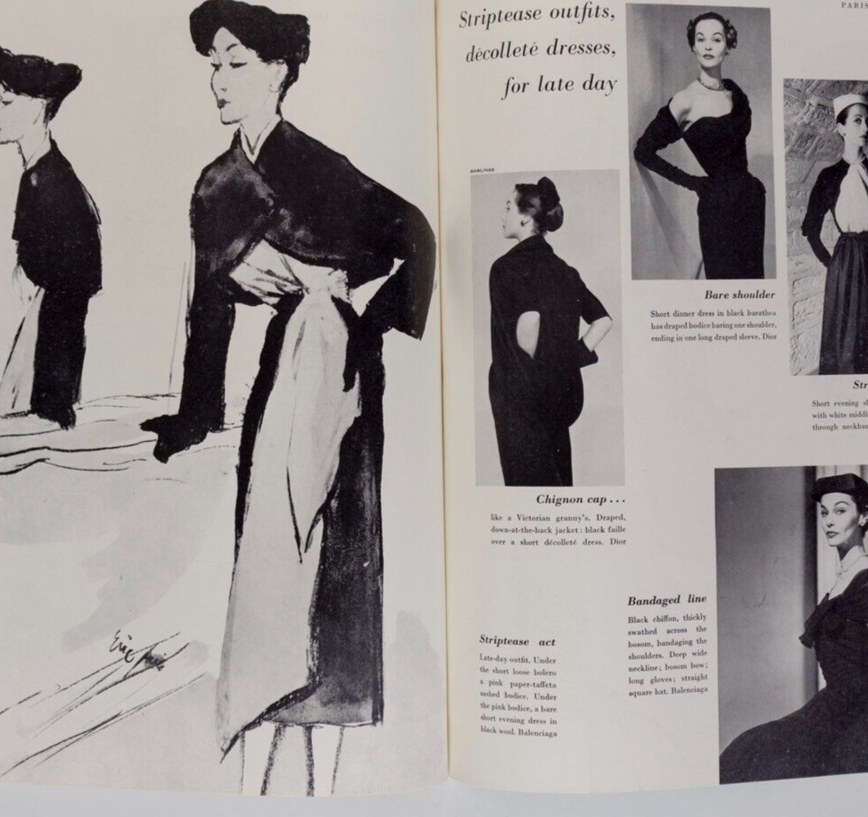 BLUMENFELD Horst NORMAN PARKINSON Paris JOHN WARD Balenciaga HEPWORTH Vogue 1951