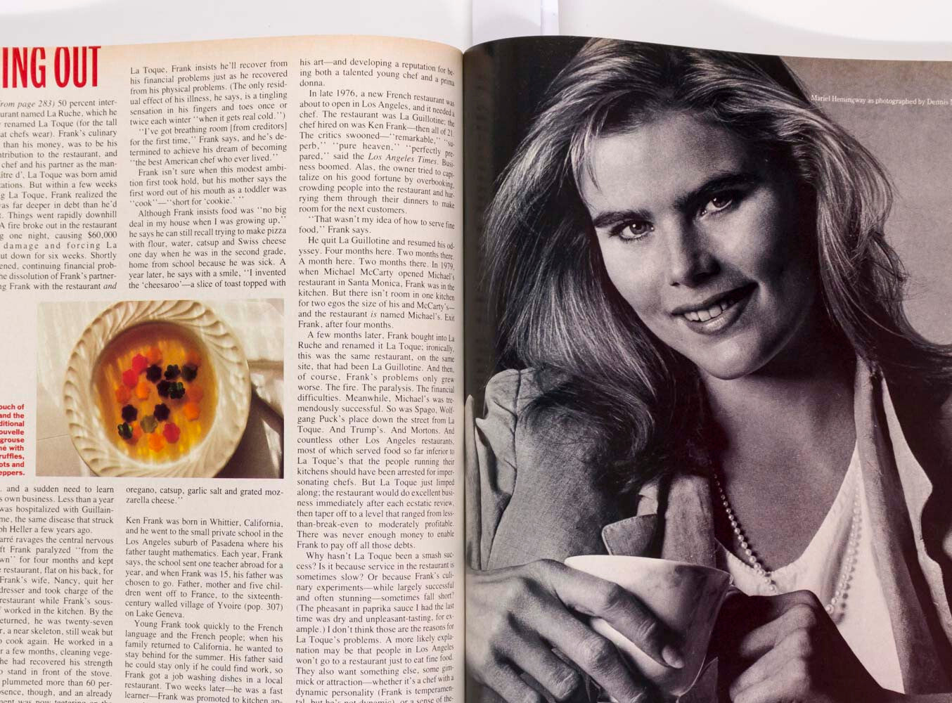 GARY FENCIK Paulina Porizkova JEFF AQUILON Rick Edwards GQ September 1986 Fall