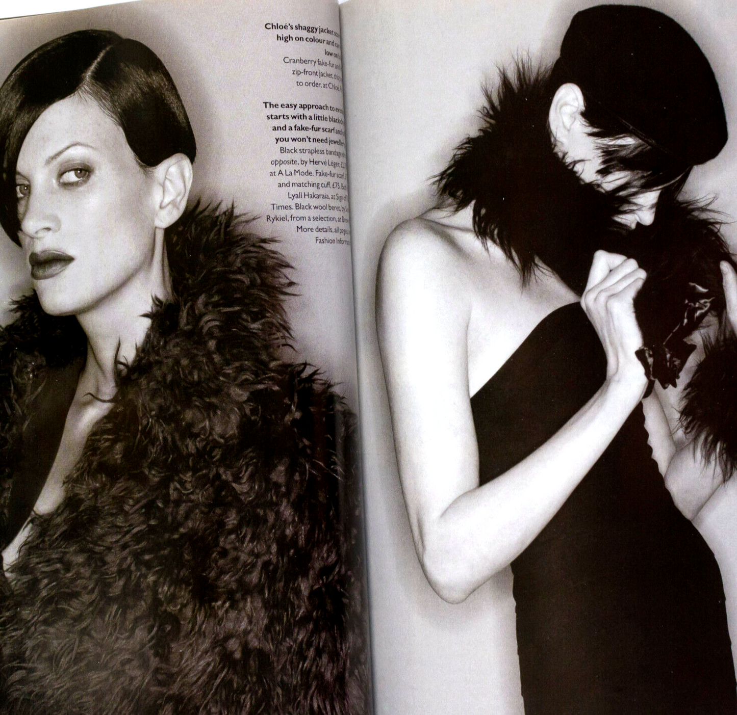 KATE MOSS Amber Valletta KRISTEN McMENAMY Vogue 1994 SINEAD O'CONNOR Galliano UK
