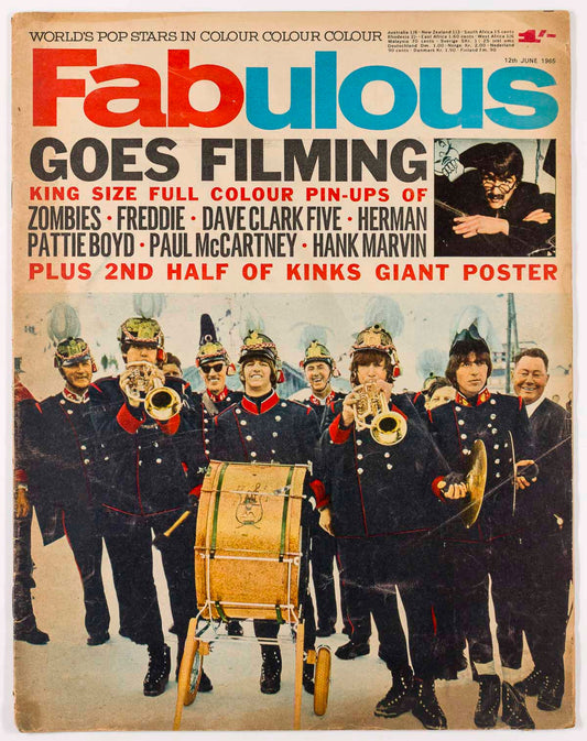 PATTIE Jenny BOYD Beatles KINKS Fabulous 208 1966 Hank PAUL McCARTNEY Zombies