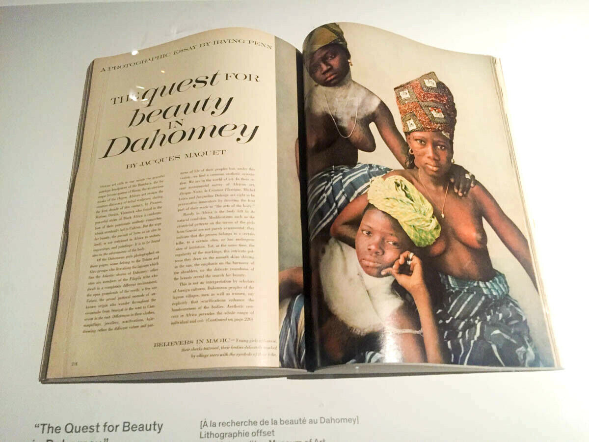 IRVING PENN Dahomey JEAN SHRIMPTON Salvador Dali RICHARD AVEDON Vogue magazine