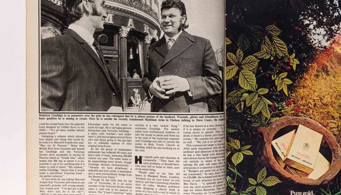 Bryan Montgomery M.C. ESCHER Roderick Gradidge TELEGRAPH July 1972 Graffiti PUBS