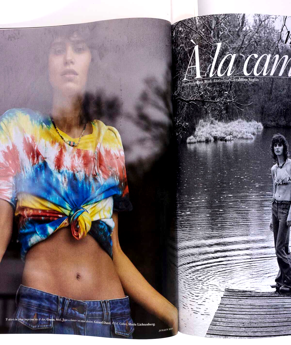 MICA ARGANARAZ Henrik Purienne ANJA RUBIK Freja ANNA EWERS Paris Vogue July 2020