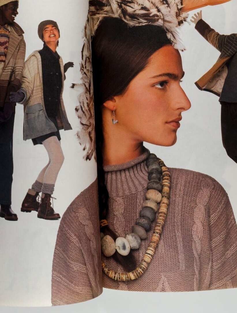 Colors magazine No. 1 UNITED BENETTON Oliviero Toscani FALL WINTER 1991 LOOKBOOK