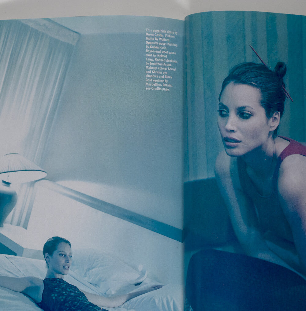 Helena Christensen CORINNE DAY Christy Turlington MARY MARK Allure November 1996