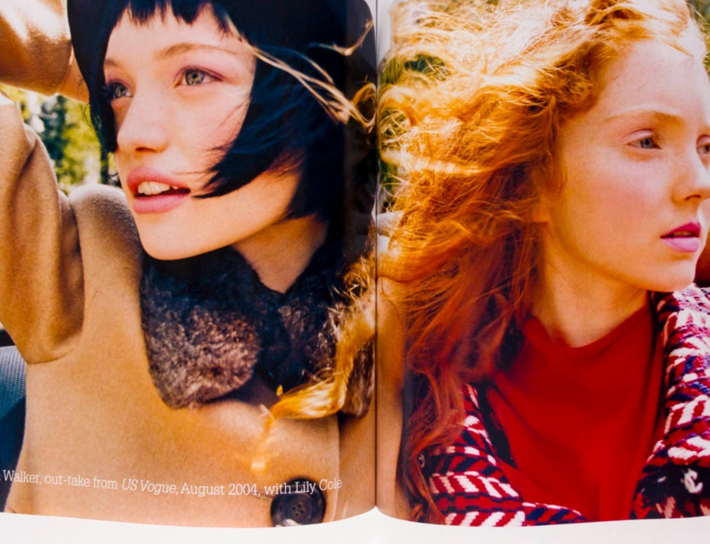 Gemma Ward edit MARC JACOBS Lucian Freud VOGUE AUSTRALIA December 2005 Lily Cole