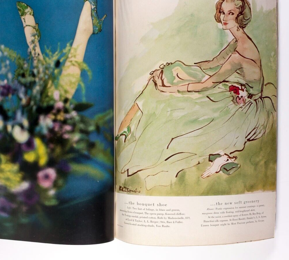 JOANNA McCORMICK Natalie Wood PICASSO Vogue 1957 June RENE BOUCHE Penn AGA KHAN