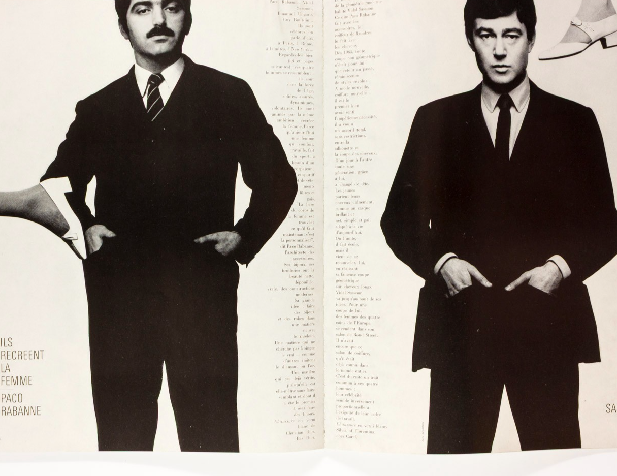Nicole De Lamarge GUY BOURDIN Catherine Deneuve PEGGY MOFFITT Vogue May 1966 YSL