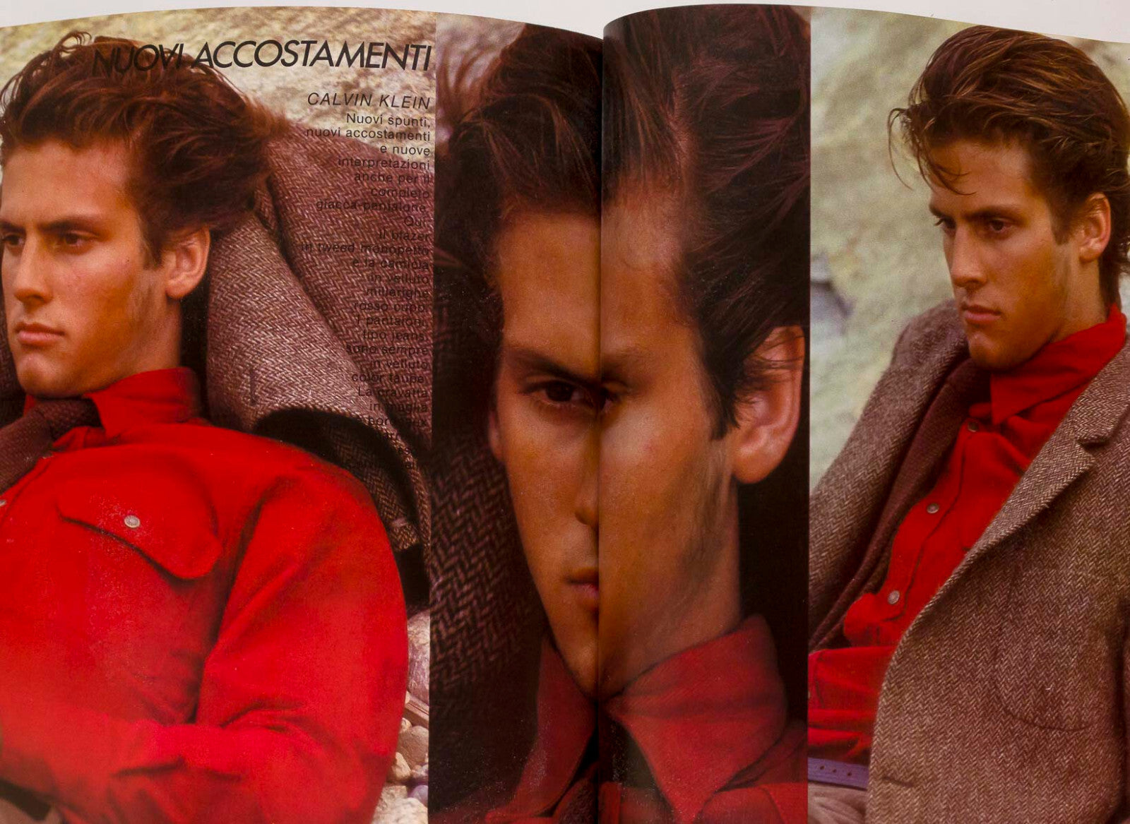 Calvin Klein DALI Skateboard PRET-A-PORTER COLLEZIONI Bruce Weber MEN'S HARPER'S