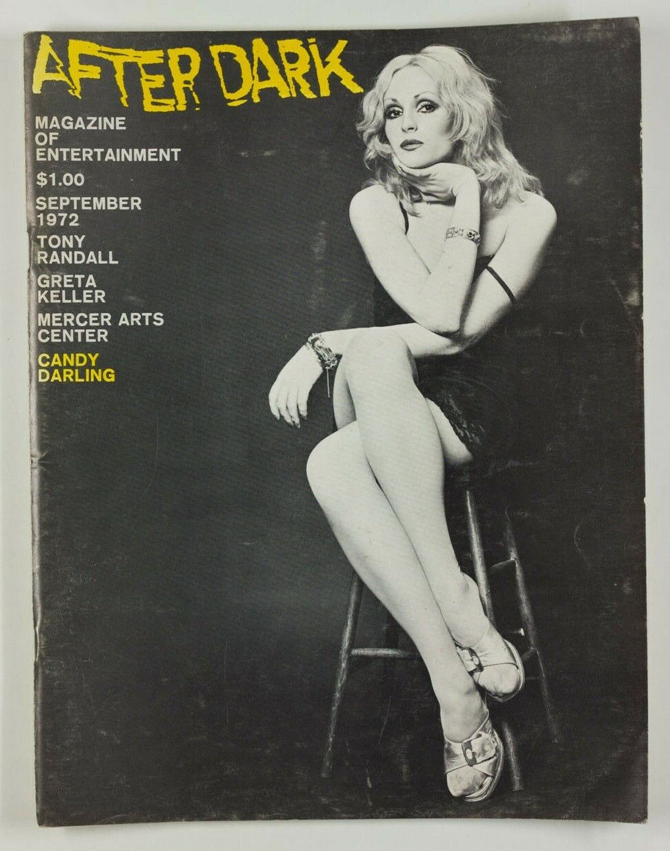 Candy Darling GRETA KELLER Robert Fryer VALERIE SIMPSON After Dark magazine 1972