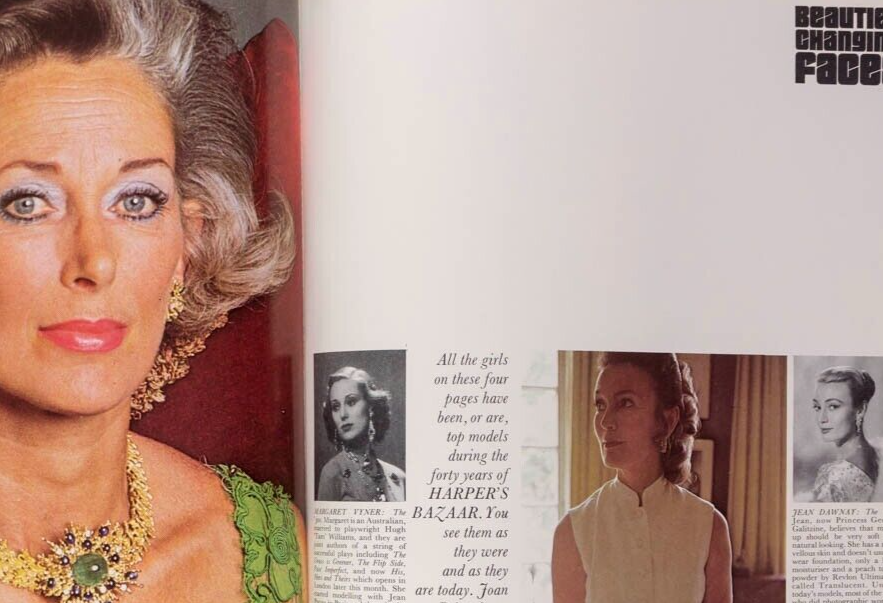 SUSAN BLAKELY Tania Mallet DON McCULLIN Harper's Bazaar October 1969 JEAN DAWNAY