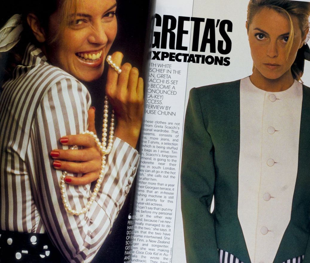 Madonna BRUCE WEBER Galliano PET SHOP BOYS Cindy Crawford UK Elle September 1987