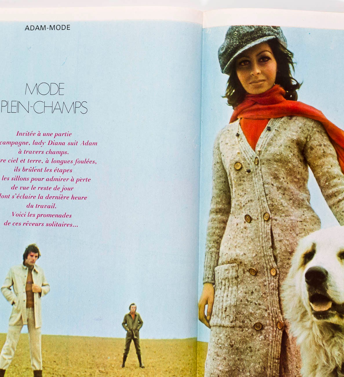 AMANDA LEAR Salvador Dali SISLEY Sacher Masoch ADAM magazine March 1970 Mens VTG