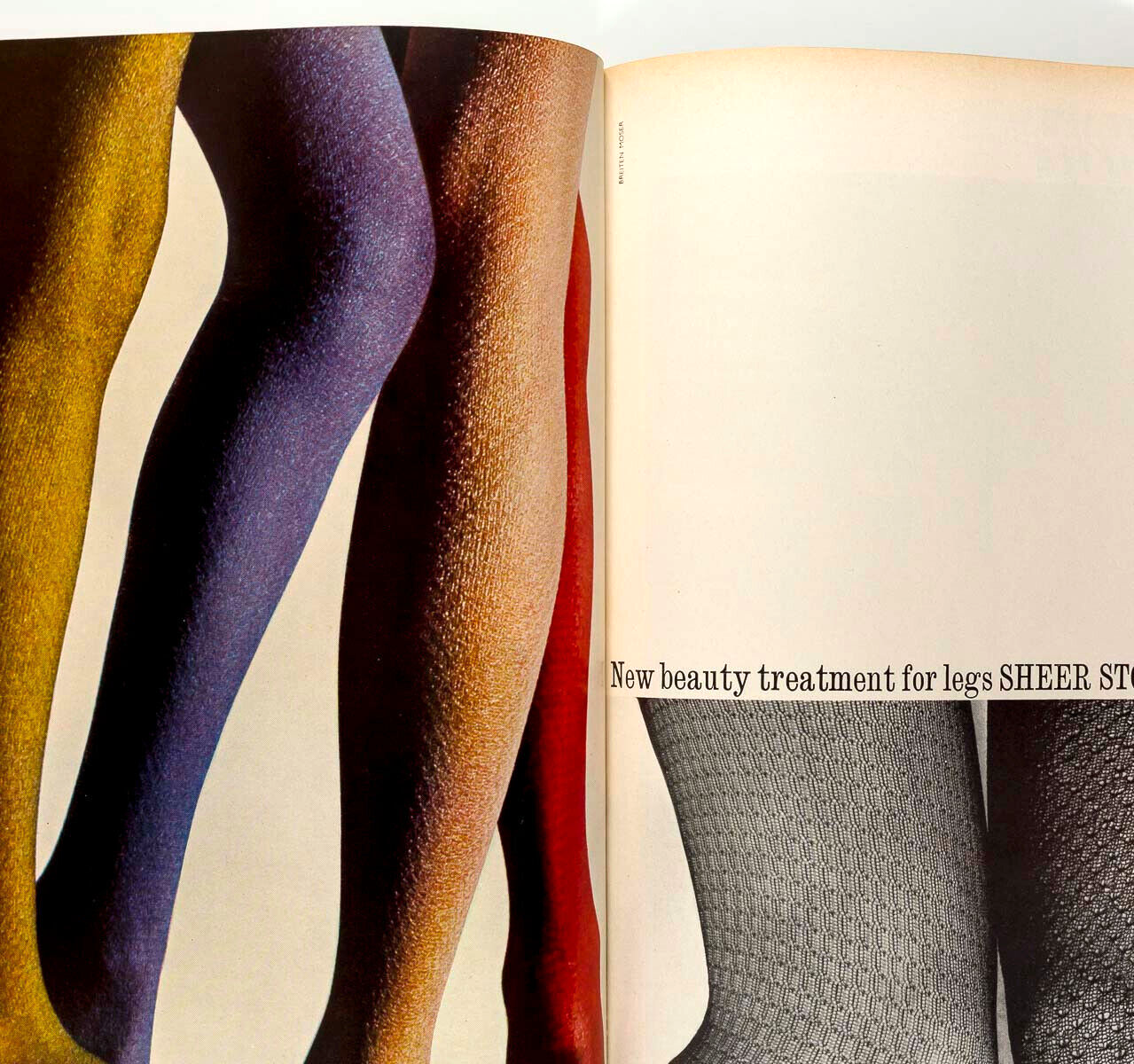Marika Green NORMAN PARKINSON Veruschka HELMUT NEWTON Vogue September 1965 Klimt