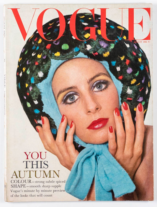 JILL KENNINGTON Helmut Newton OSSIE CLARK Vogue 1965 August 60th birthday gift
