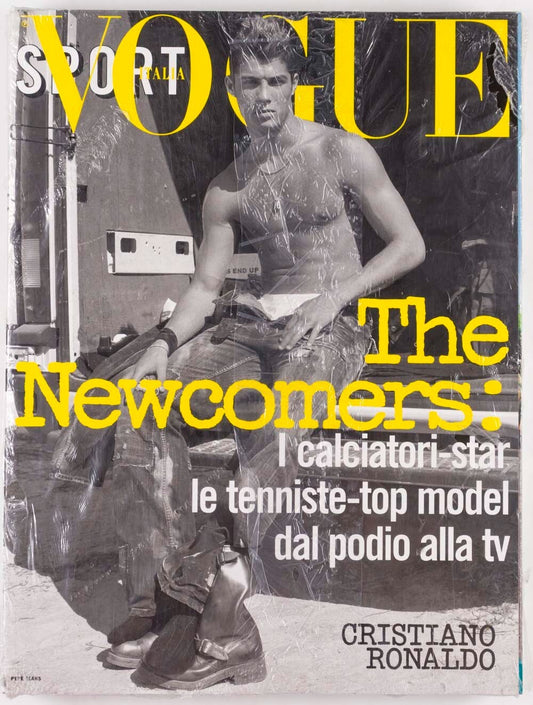 CRISTIANO RONALDO David James L'UOMO VOGUE SPORT January 2005 Barbra SEALED 357