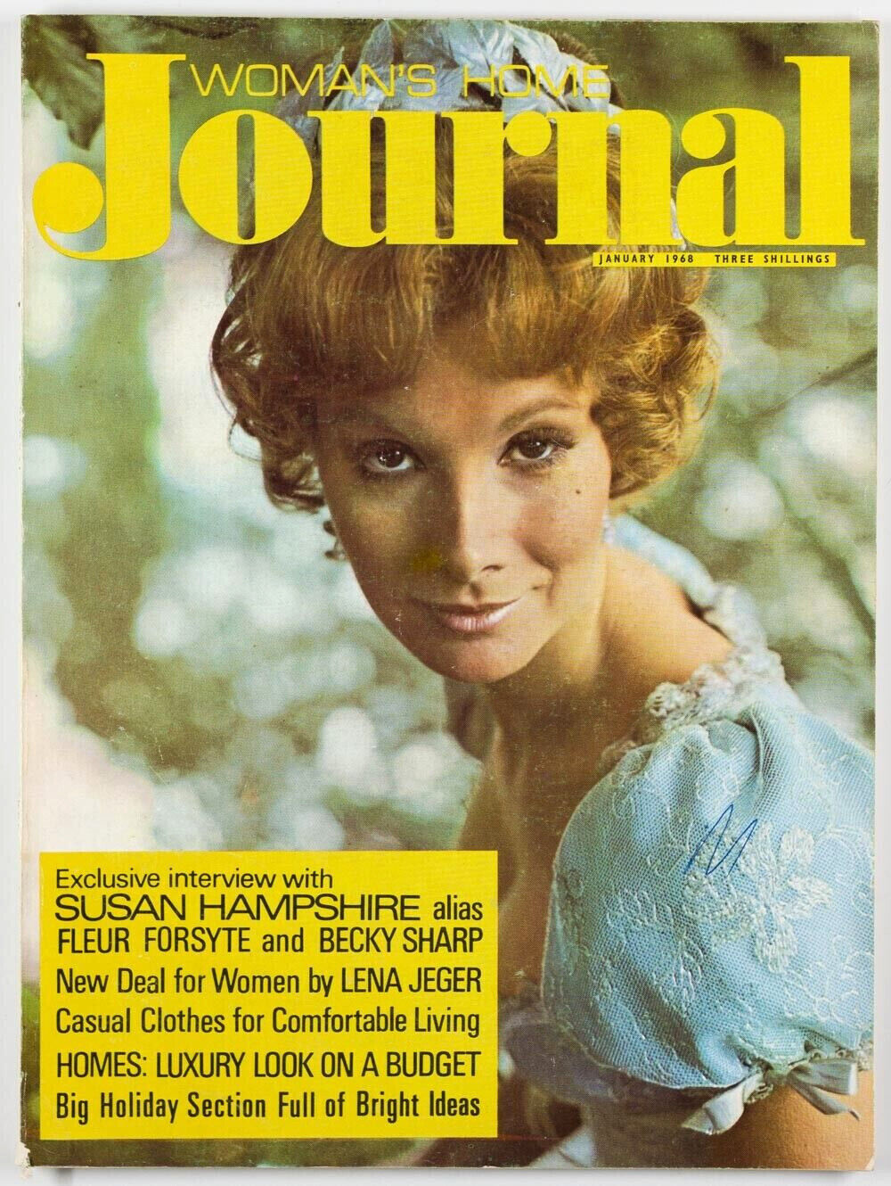 SUSAN HAMPSHIRE Janet Dunbar LENA JEGER Richard Dormer WOMAN'S JOURNAL magazine