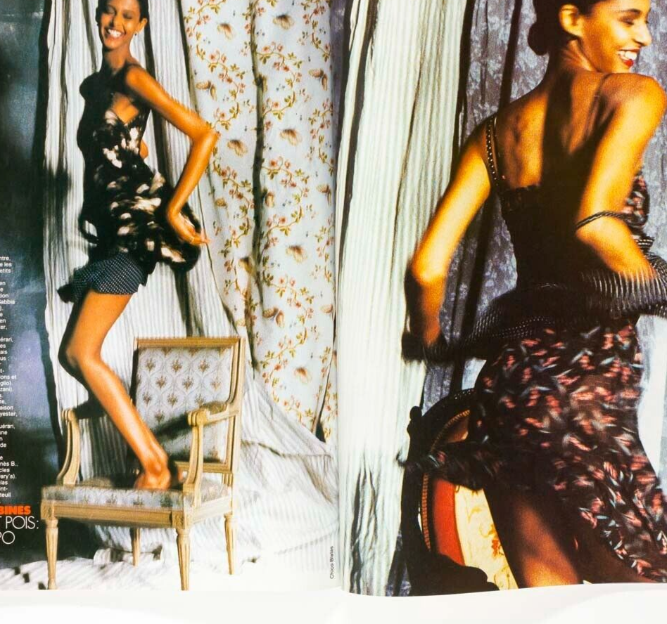 Naomi Campbell JEAN-PAUL GOUDE Joanna Rhodes CASTELBAJAC Toscani FRENCH ELLE vtg