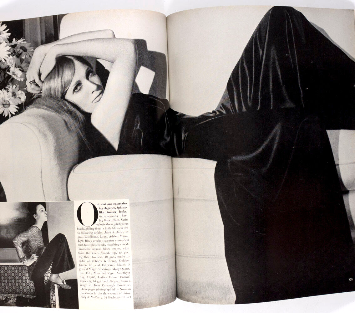 SAUL LEITER Jill Kennington HELMUT NEWTON Biba TWIGGY David Bailey UK Vogue vtg