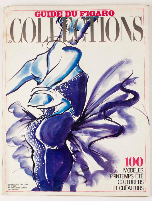 TONY VIRAMONTES Pierre Cardin ETE 1986 COLLECTIONS vtg GUIDE LE FIGARO magazine