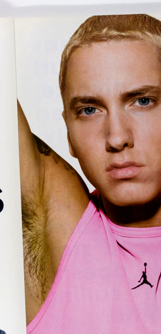 Eminem WITHDRAWN PINK TOP COVER Travis Fimmel THE FACE magazine 2002 Sugababes