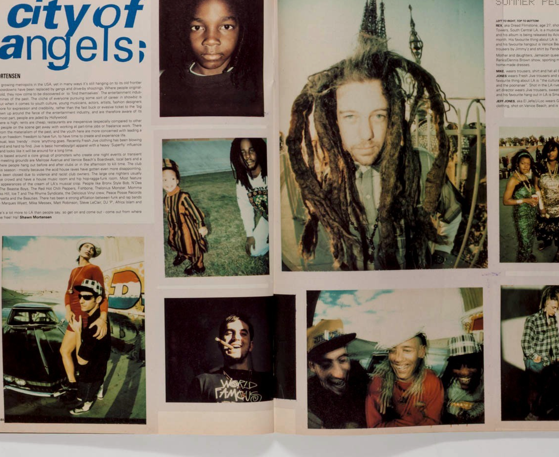 Jason Evans EDWARD ENNINFUL Simon Foxton STRICTLY i-D July 1991 Lorraine Pascale