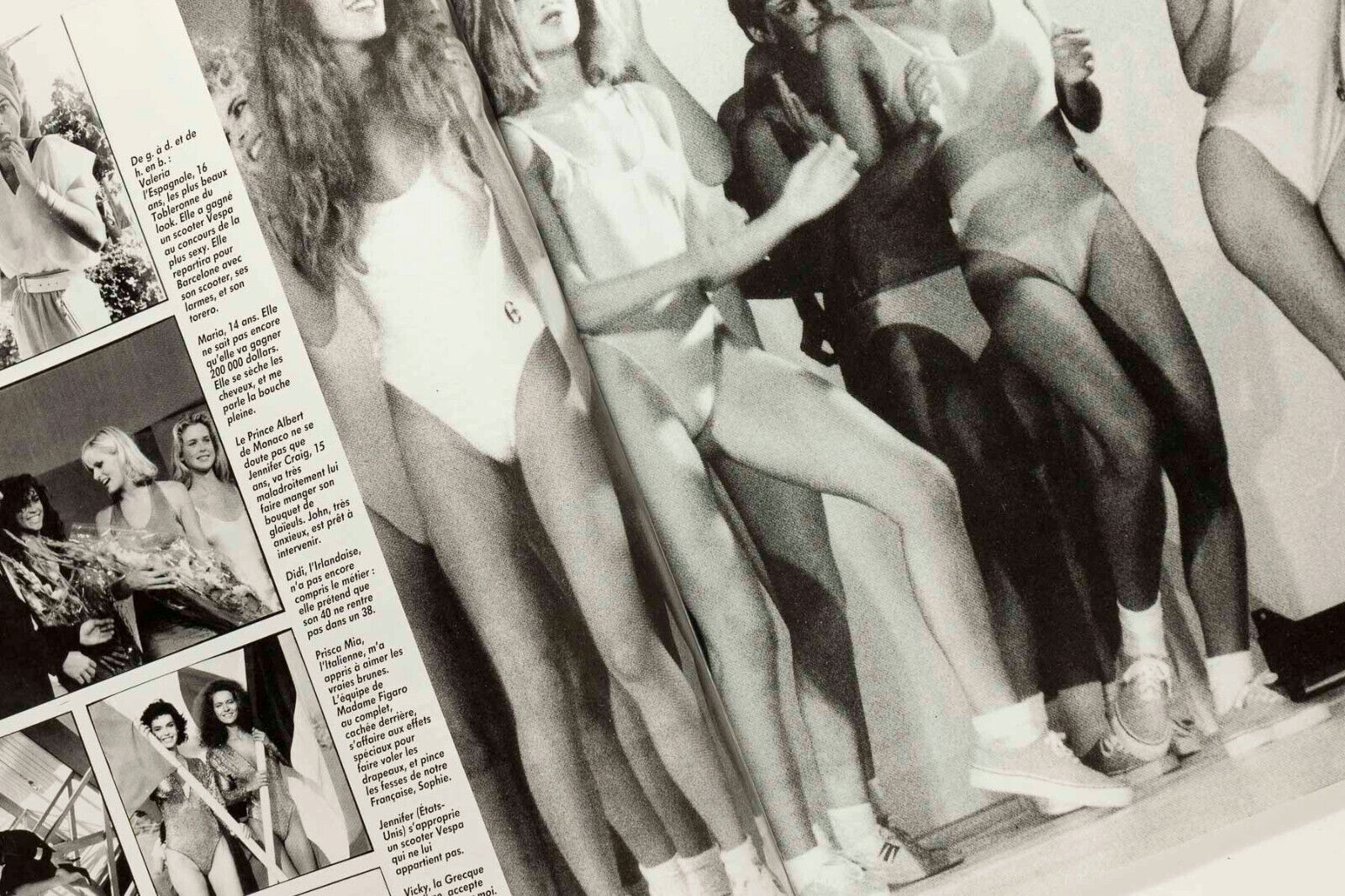 MARY ELLEN MARK Margaux Hemingway ANNA ANDERSON Joan Severence PHOTO Magazine FR
