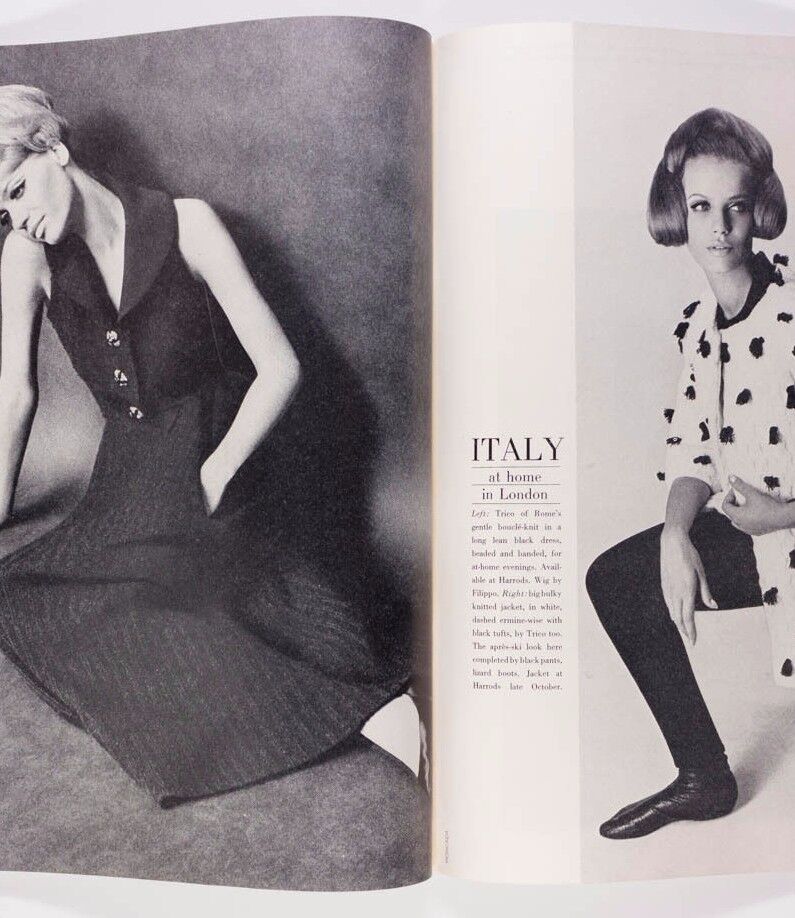 VERUSCHKA Richard Avedon DONNA MITCHELL Givenchy ROBIN DOUGLAS HOME Harper's VTG