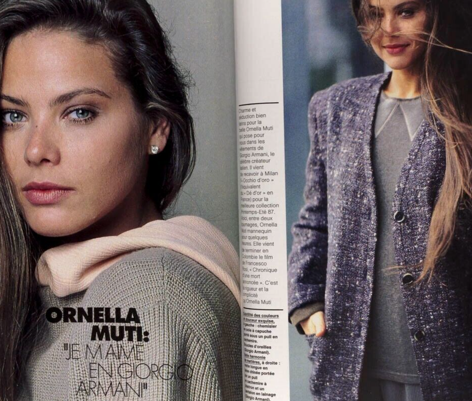 MICHELLE EABRY Ornella Muti NAOMI CAMPBELL Carre Otis SLY STALLONE Elle magazine