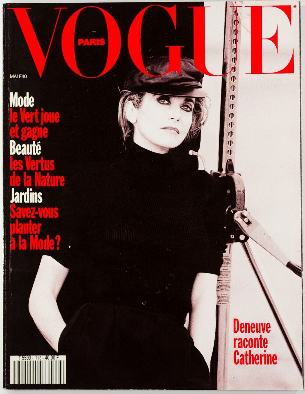 Catherine Deneuve PETER LINDBERGH Paolo Roversi YASMEEN GHAURI Prada PARIS VOGUE