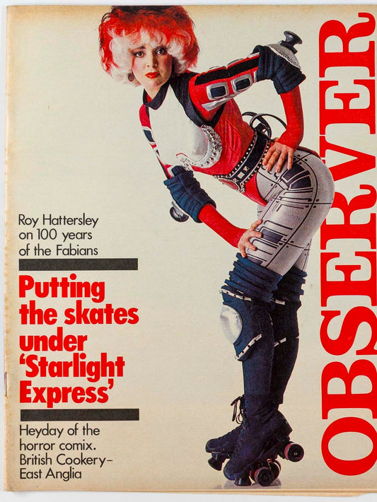 STARLIGHT EXPRESS Arlene Phillips AL ROWSE George Bernard Shaw OBSERVER magazine