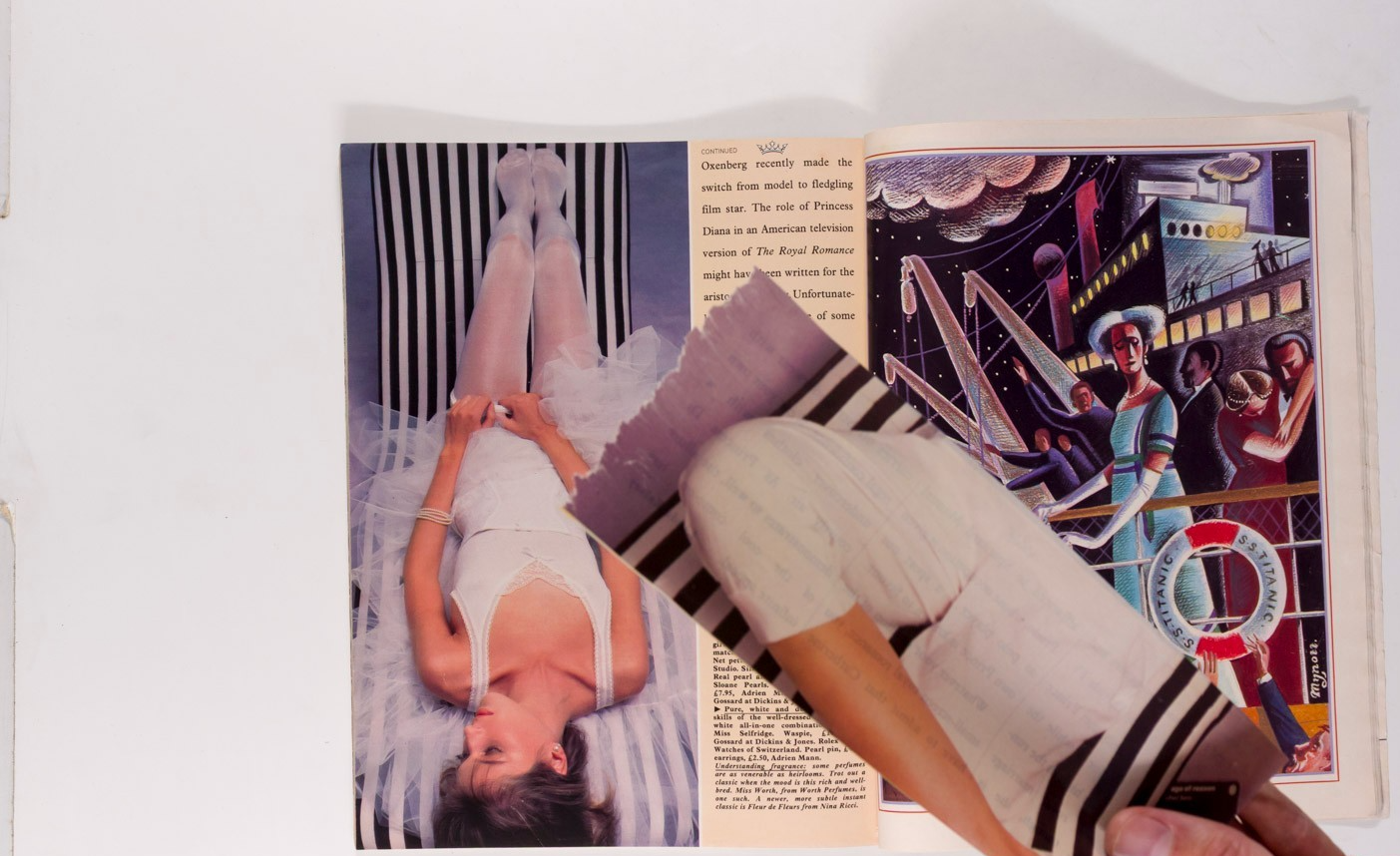 Rosemary McGrotha CATHERINE OXEMBERG Jane Fonda COSMOPOLITAN January 1983 Zandra