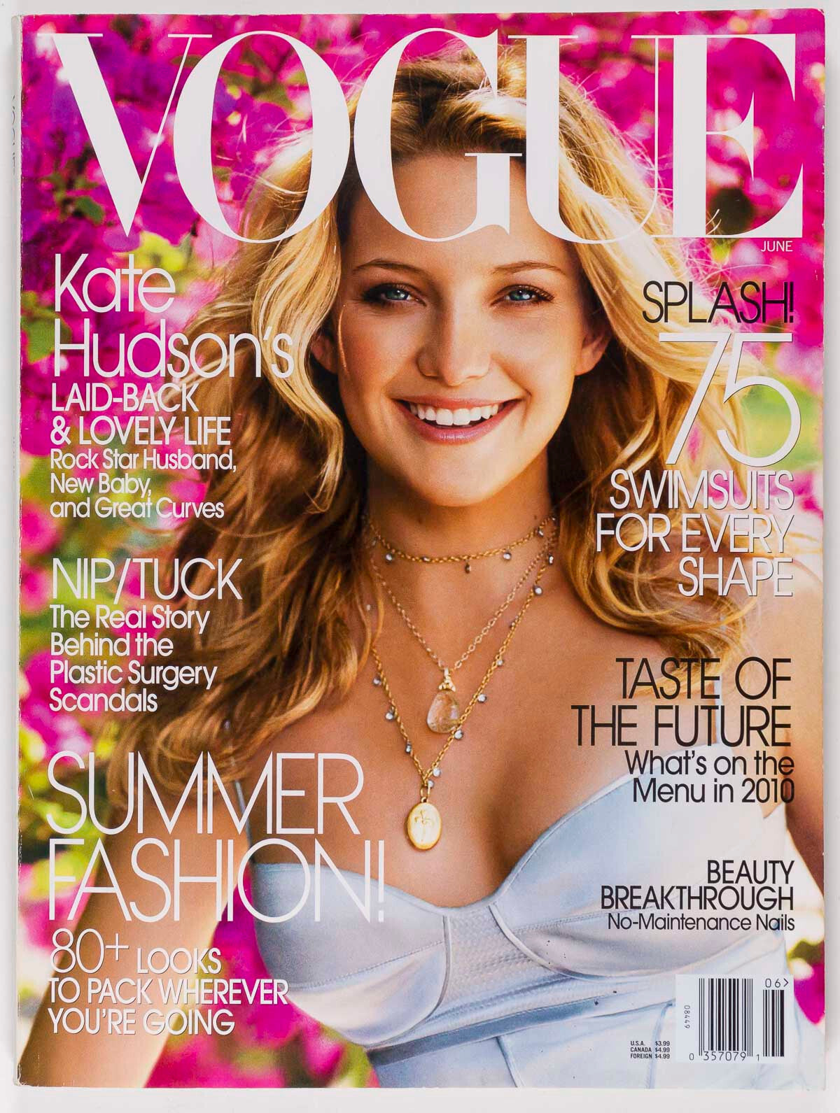 KATE HUDSON The Black Crowes LIYA KEBEDE Vogue magazine June 2004 Nathan Lane US