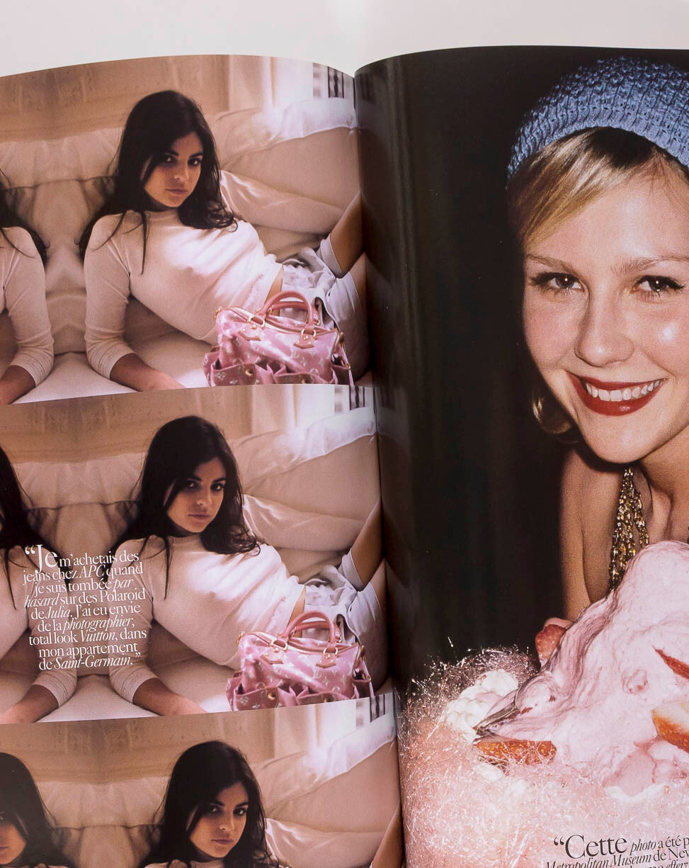 SOFIA COPPOLA guest editor KIRSTEN DUNST Francis Ford PARIS VOGUE December 2004