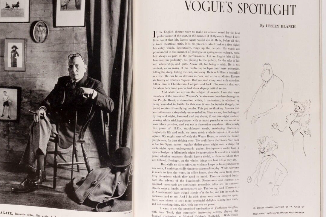 LEE MILLER Cecil Beaton NORMAN PARKSINSON Vogue Sept 1944 Margot Fonteyn RJD vtg