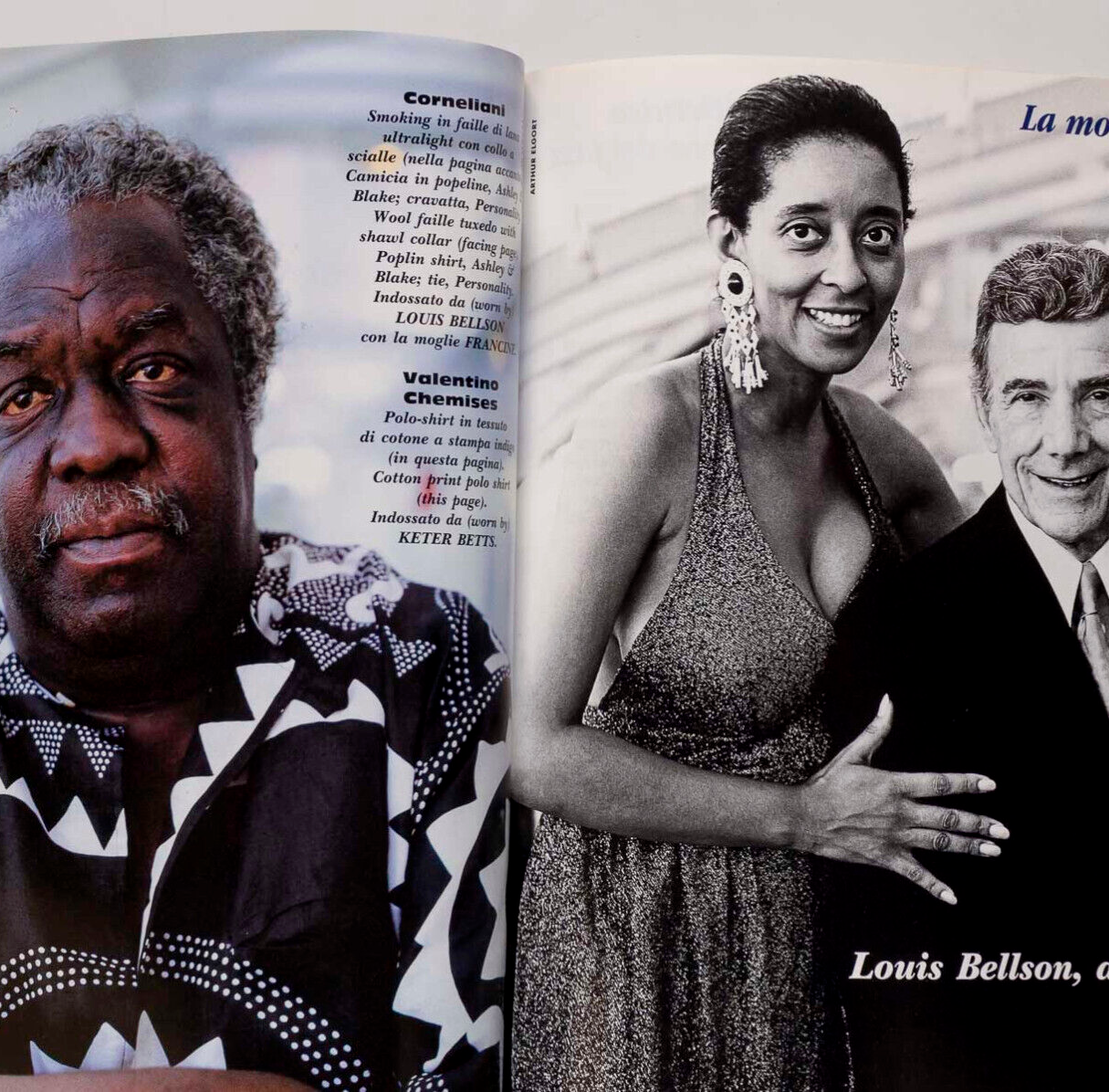 SPIKE LEE Louis Bellson MICHAEL CRICHTON L'uomo 12 1992 Clark Terry IRVIN STOKES
