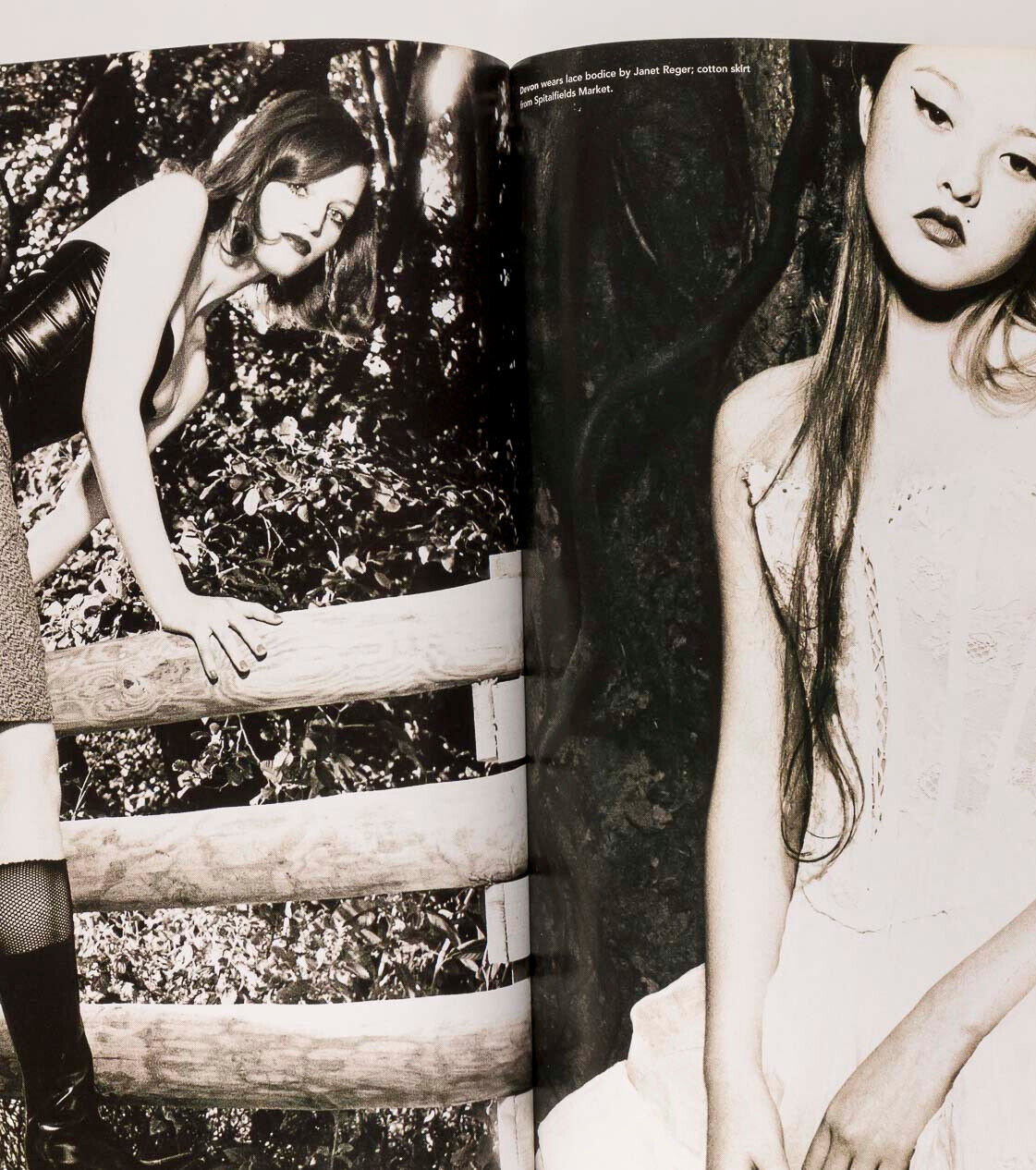 Devon Aoki ALEXANDER MCQUEEN Juergen Teller KATE MOSS Versus SOLARI i-D MAGAZINE