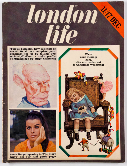 ALAN ALDRIDGE Jill Kennington BRITT EKLAND London Life magazine December 11 1965