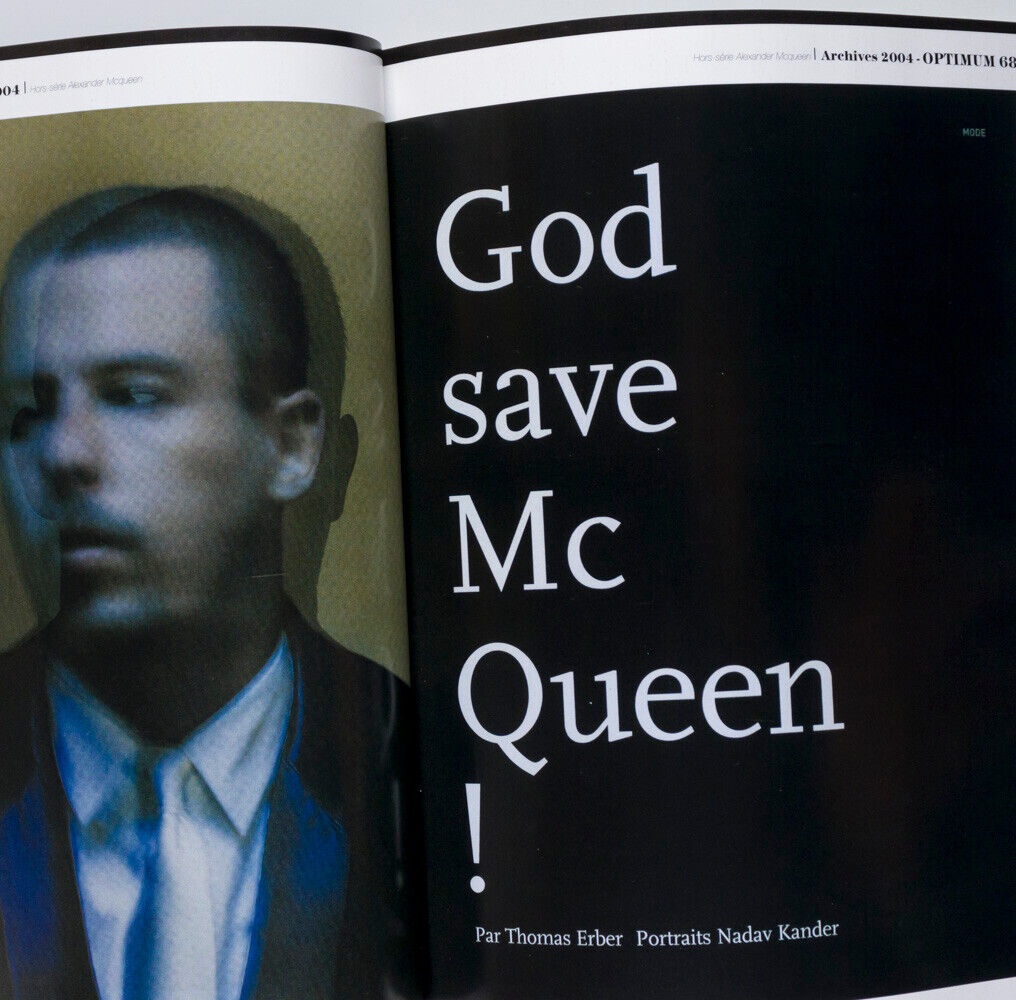 Lee Alexander McQueen Tribute issue COLLECTIONS English Text L’OFFICIEL magazine