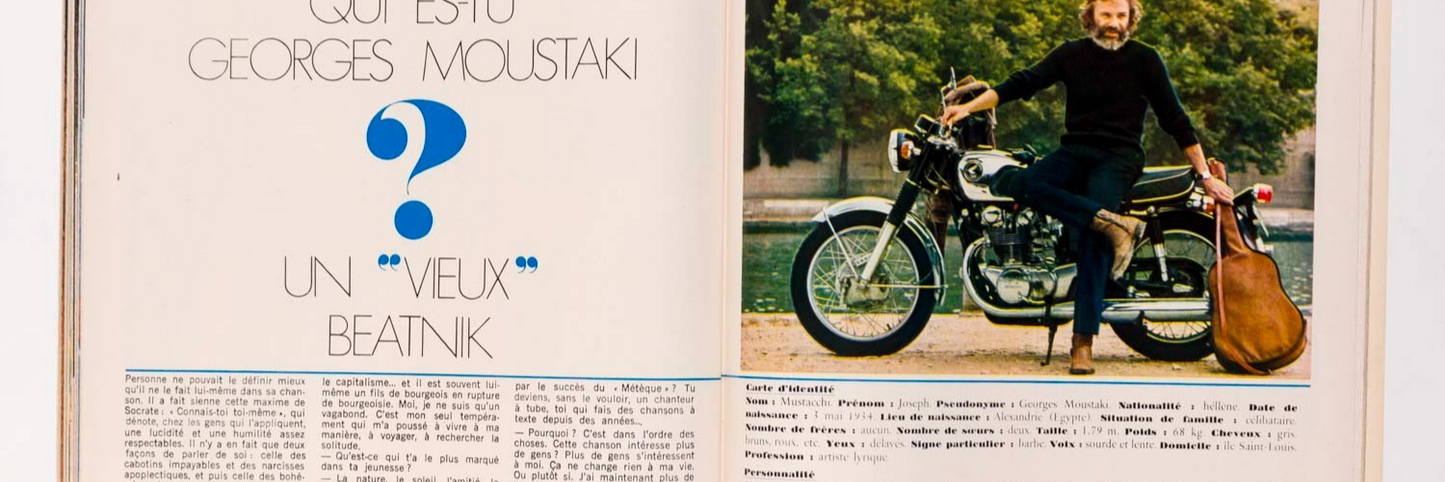 SYLVIE VARTAN Rolling Stones JOHNNY HALLYDAY Salut le Copains 1969 September CLO