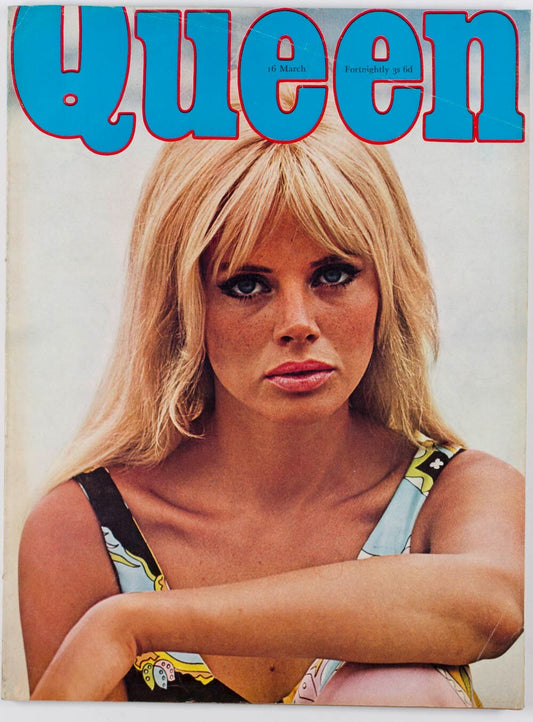 BRITT EKLAND Sellers PEGGY MOFFIT Queen magazine March 1966 Vancouver PETER COOK