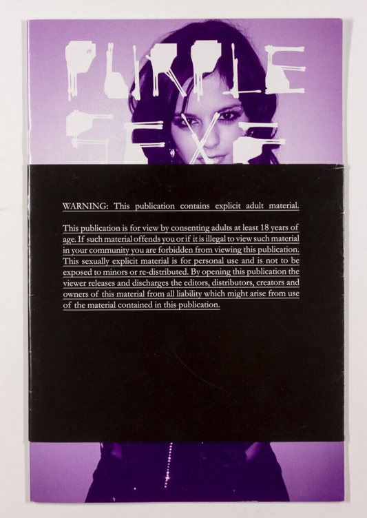 Susan Eldridge ROCCO SIFFREDI Terry Richardson PURPLE SEXE magazine FASHION Rare