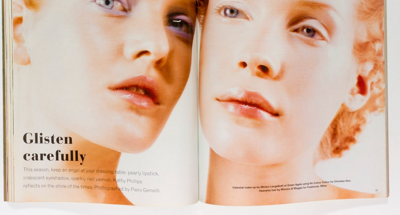 Jade Jagger NABILA KHASHOGGI Alexander McQueen RALPH LAUREN Tatler April 1997 UK