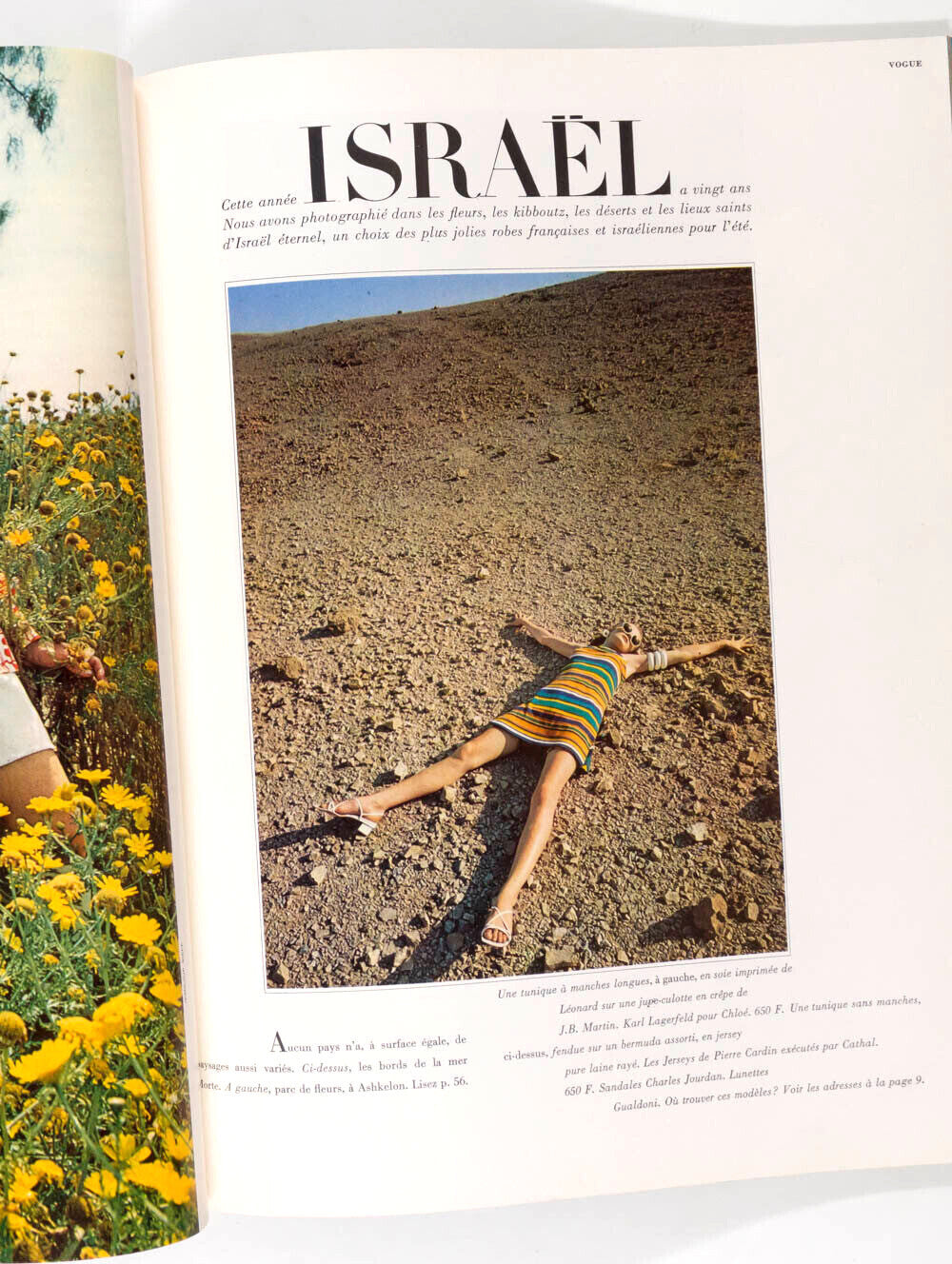 VERUSCHKA Africa RUBARTELLI Jeanloup Sieff COURREGES India PARIS VOGUE July 1968