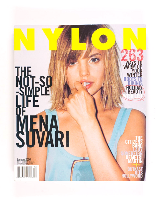 Mena Suvari LADY SOVEREIGN Outkast NYLON Magazine 2006 January THE CITIZENS BAND