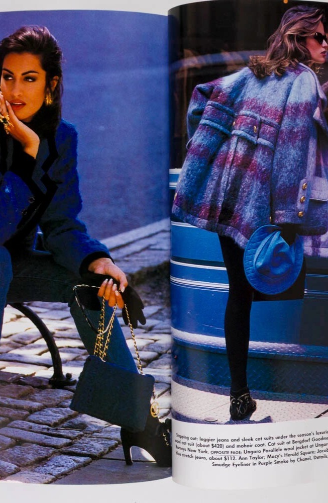 KAREN MULDER Yasmeen Ghauri MEGHAN DOUGLAS Vogue August 1991 Niki Taylor KLEIN