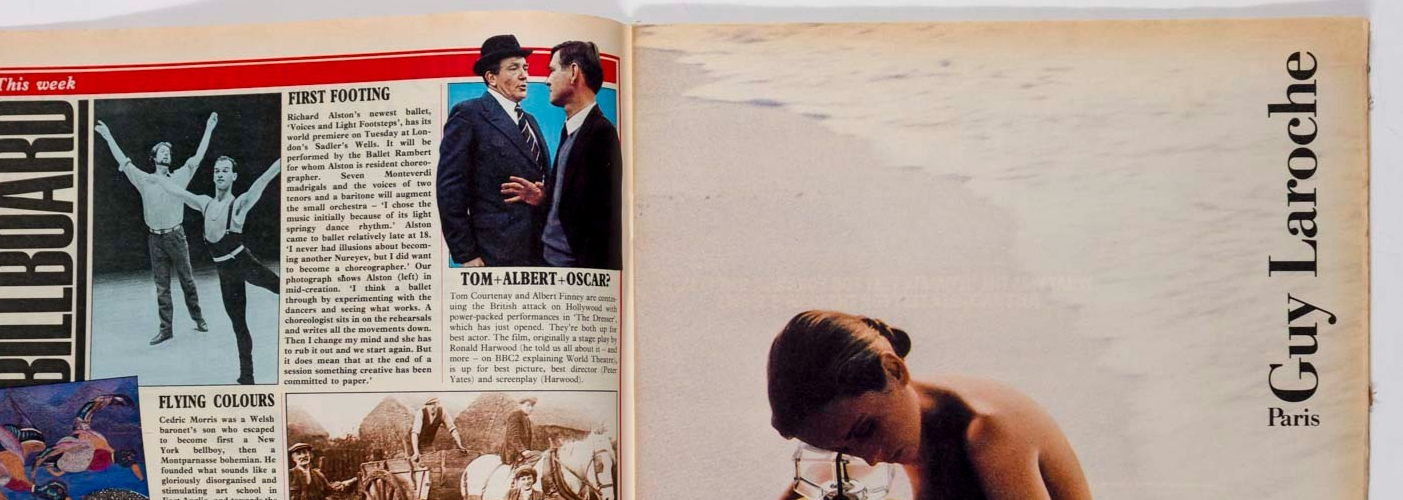 Calke Abbey JEREMY IRONS Tom Waits  OBSERVER magazine March 1984  Gerry Anderson