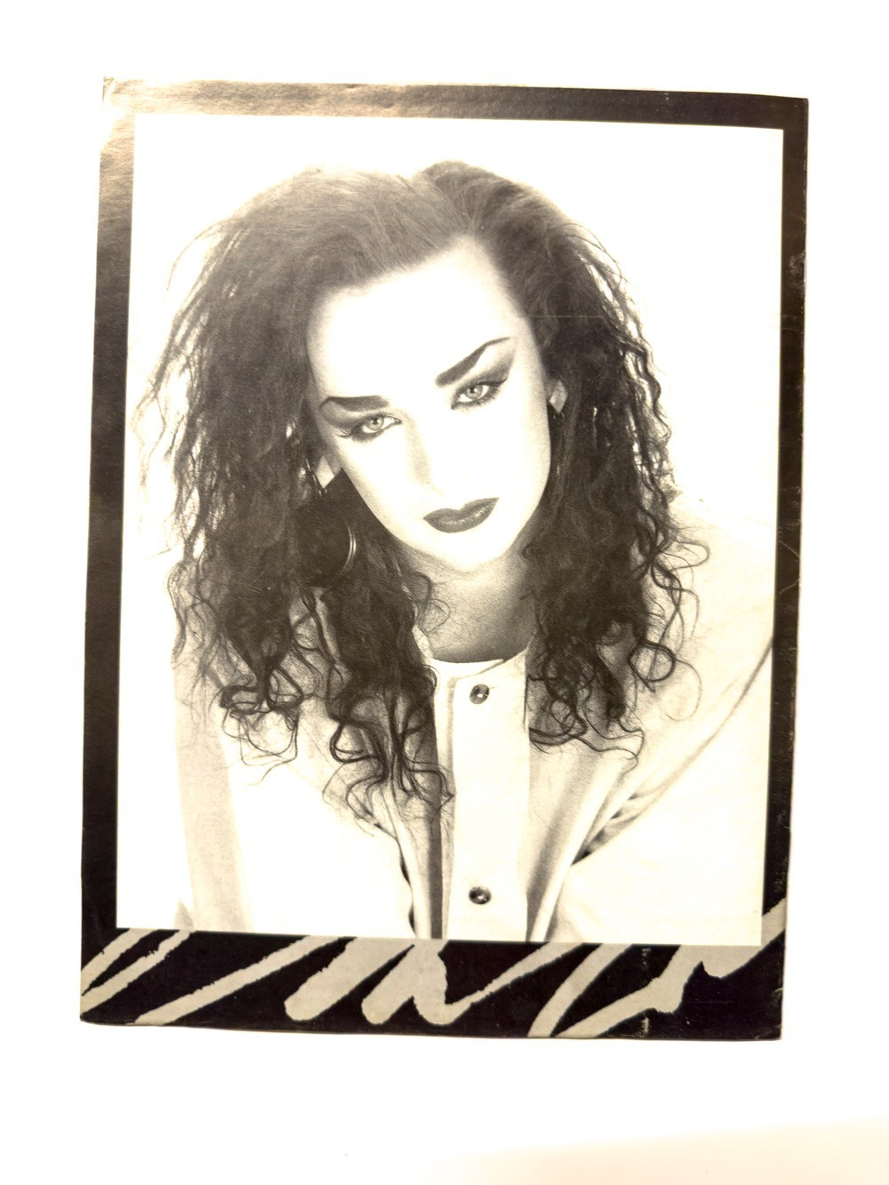 Culture Club BOY GEORGE MM music book MELODY MAKER STAR FILE PHOTO MAGAZINE 1983